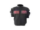 Ohio State Buckeyes NCAA Men's Straight Text Classic Quarter Zip Pullover Pullovers