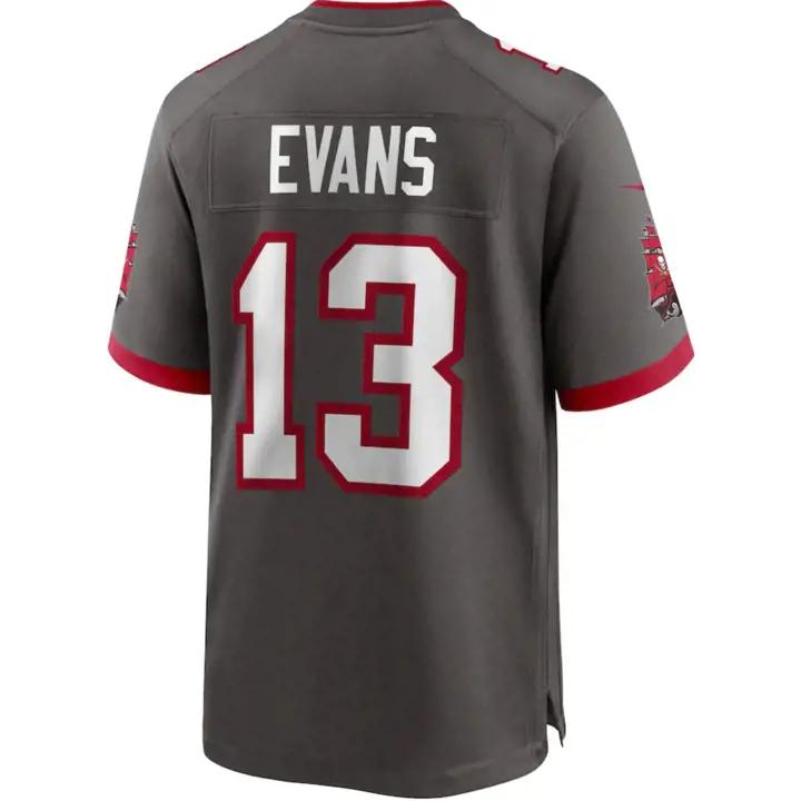 Maillot de match NFL Mike Evans des Buccaneers de Tampa Bay pour enfant gry