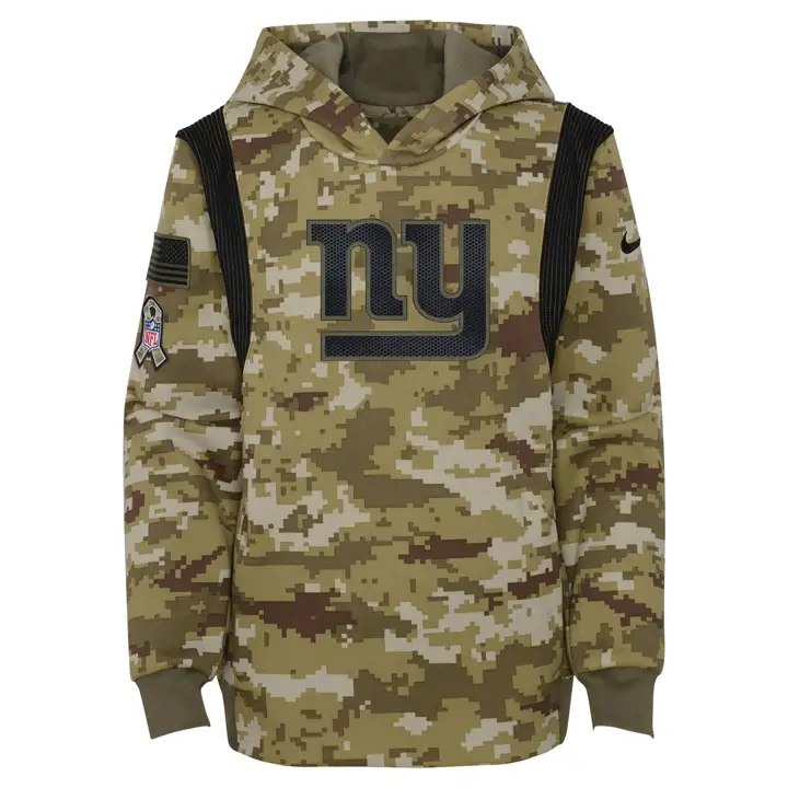 New York Giants NFL Youth STS Therma Hoodie 21 olv