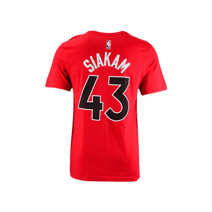 T-SHIRT JOUEUR ICON NBA Toronto Raptors Siakam rouge