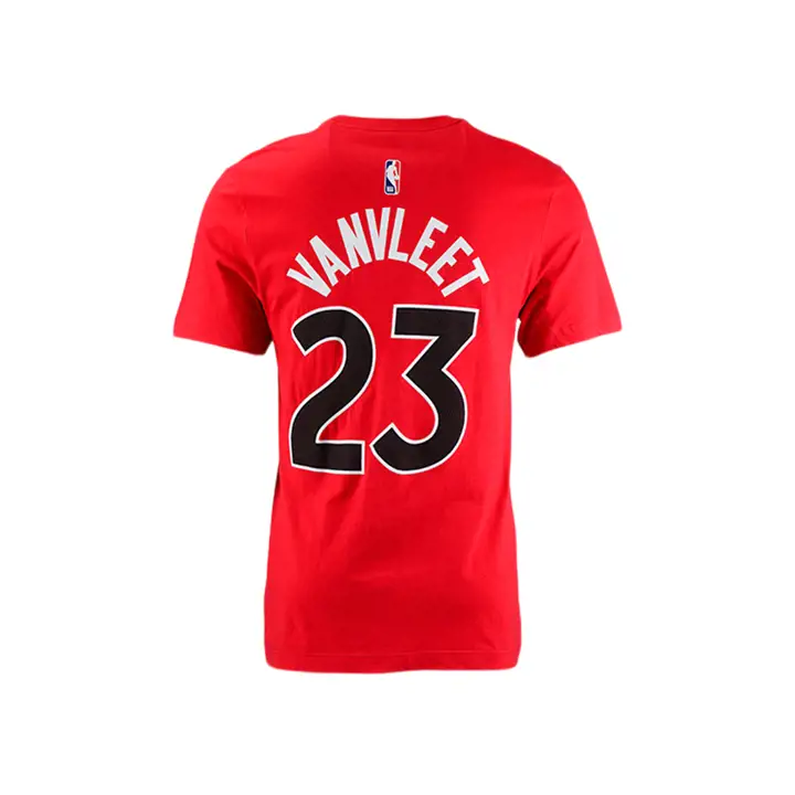 T-shirt VanVleet rouge des Raptors de Toronto NBA collection Icon