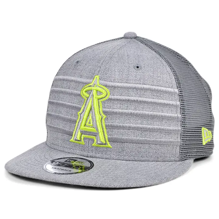 ANAHEIM ANGELS MLB Cyber Gray Trucker 950 H-Gray
