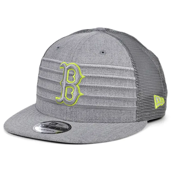 BOSTON RED SOX MLB Cyber Gray Trucker 950 H-Gray