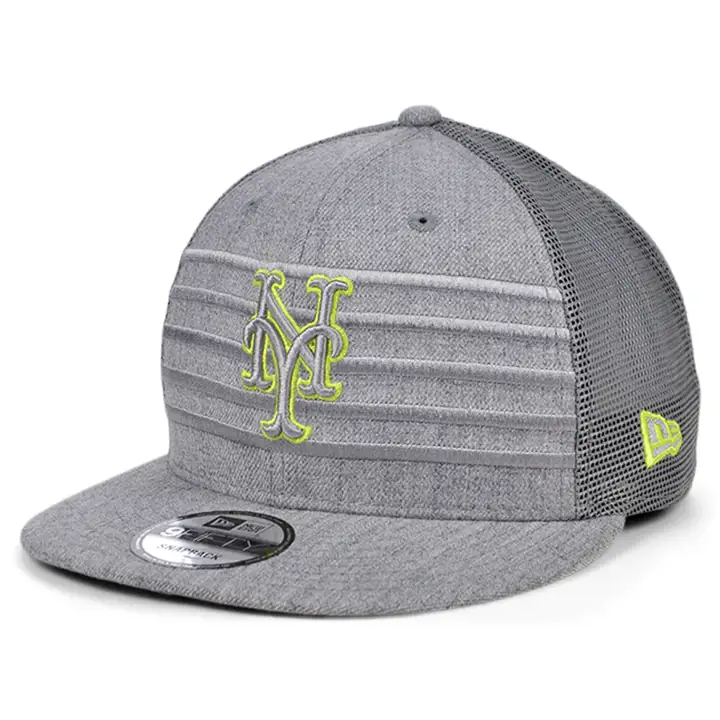 NEW YORK METS MLB Casquette Trucker Cyber Gray 950 H-Gray