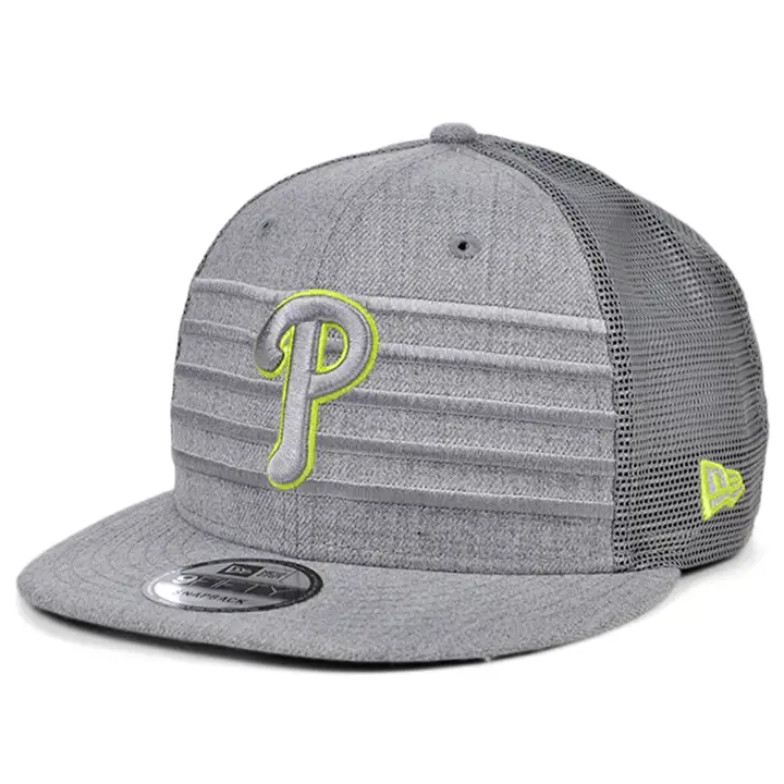 CASQUETTE CAMIONNEUR PHILADELPHIA PHILLIES MLB Cyber Gris 950 H-Gris
