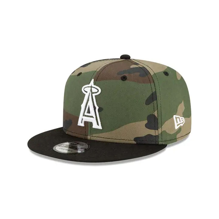 Drapeau ANAHEIM ANGELS MLB Woodland 9FIFTY woodland/blk