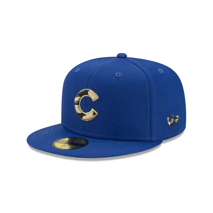 CASQUETTE CHICAGO CUBS MLB Woodland Fill 59FIFTY rbl