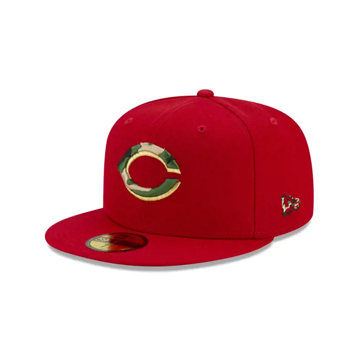 CINCINNATI REDS MLB Woodland Fill 59FIFTY rouge
