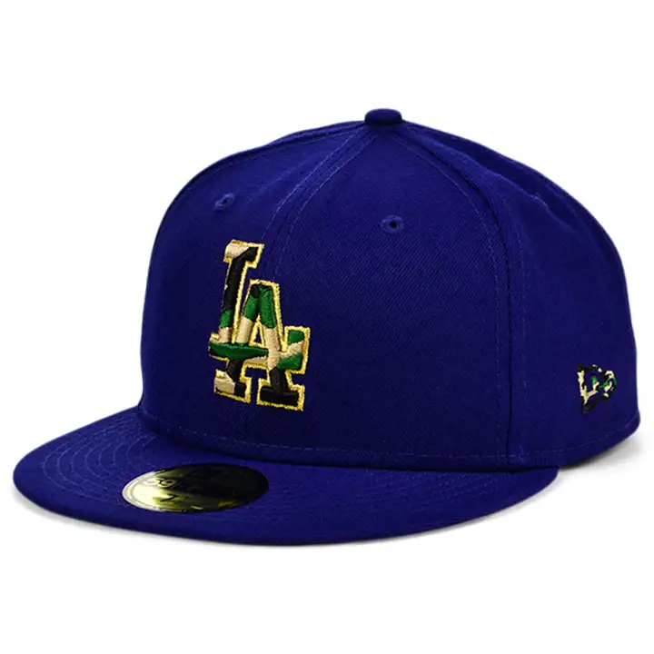 LOS ANGELES DODGERS MLB Woodland Fill 59FIFTY rbl