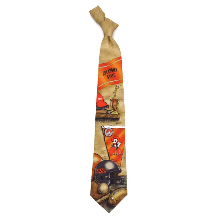 Cravate en polyester Oklahoma State Cowboys Nostalgia