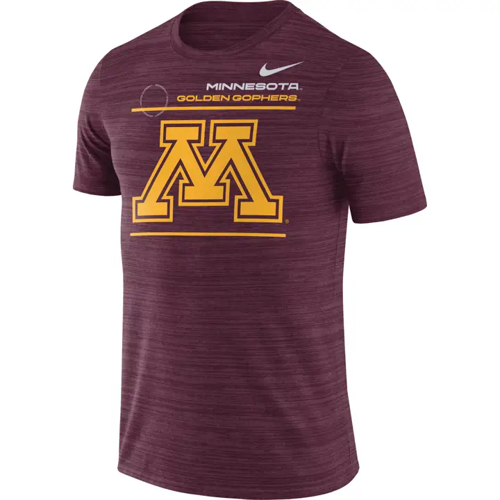 T-shirt Velocity Legend NCAA Golden Gophers du Minnesota 21 MAR