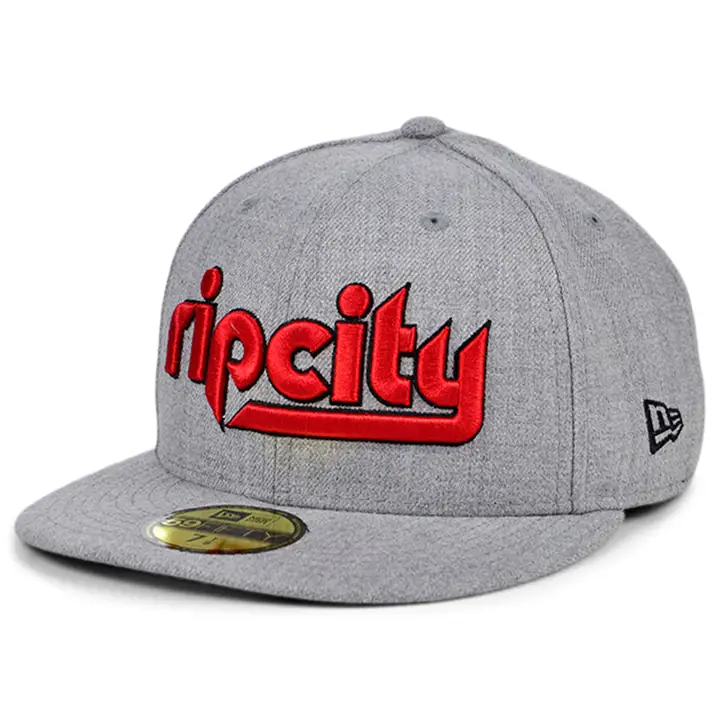 PORTLAND TRAIL BLAZERS NBA HOOP TEAM 59FIFTY H-Grey