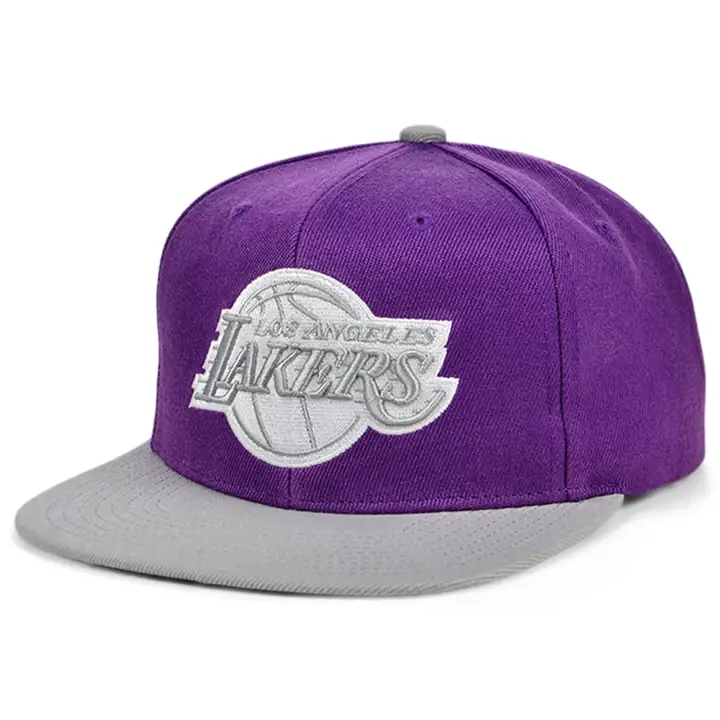 LOS ANGELES LAKERS NBA CASQUETTE SNAPBACK SMOOTH SAILING violet/gris