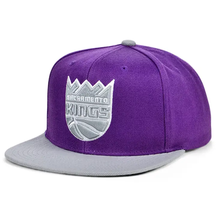 CASQUETTE SNAPBACK SACRAMENTO KINGS NBA SMOOTH SAILING pur/gris