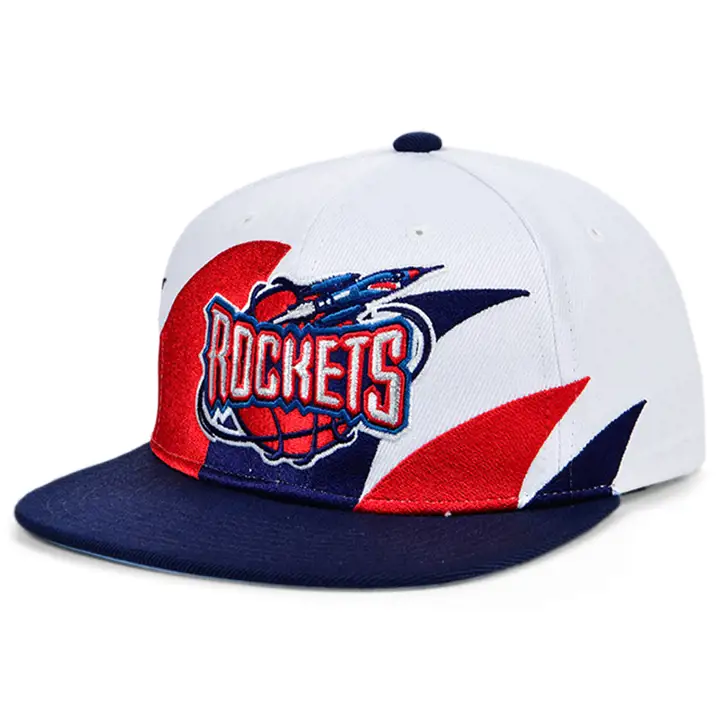 CASQUETTE SNAPBACK DOUBLE REQUIN HWC HOUSTON ROCKETS blc/navy