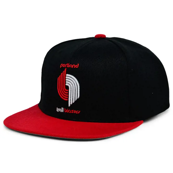 CASQUETTE SNAPBACK PORTLAND TRAIL BLAZERS HWC ESTABLISHED blk/re