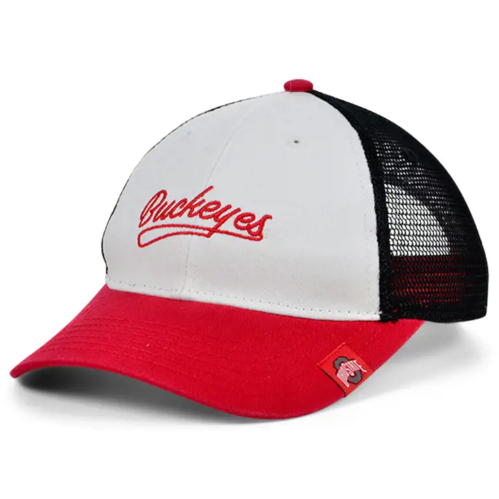 Ohio State Buckeyes NCAA Ava 2 Réglable Femme ROUGE/NOIR/BLANC