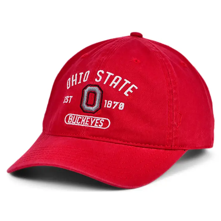 Casquette réglable rouge des Buckeyes d'Ohio State NCAA (ext.)