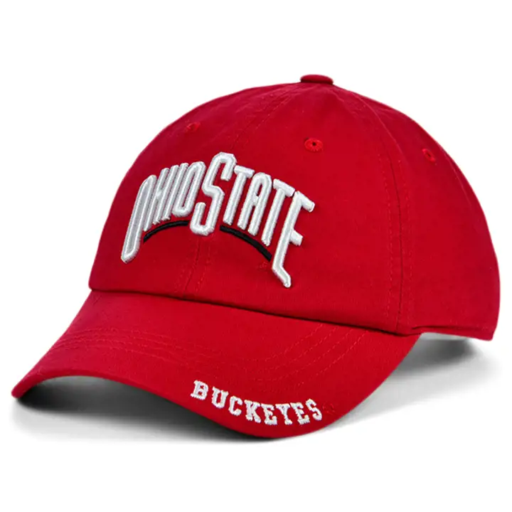 Ohio State Buckeyes NCAA Lettres d'équipe réglables ROUGE