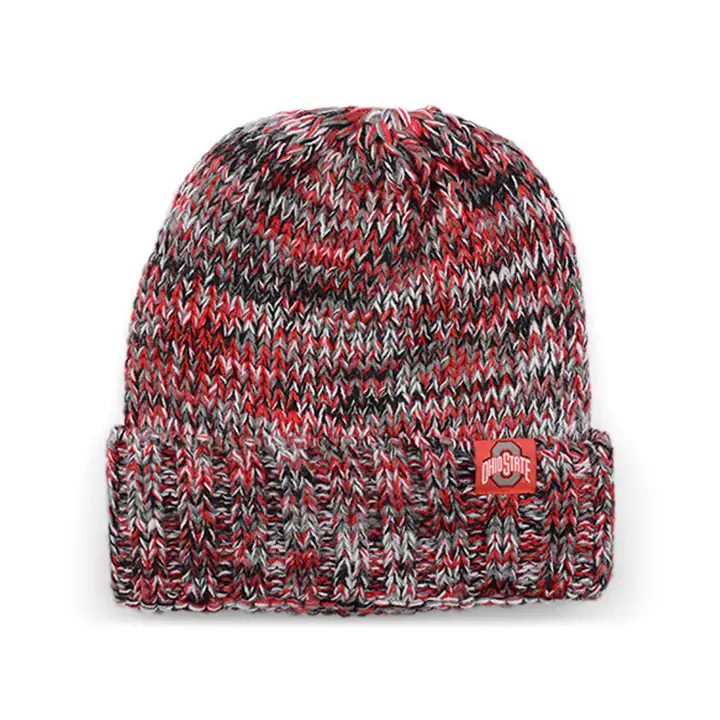 Ohio State Buckeyes NCAA TOW Careen Bonnet Tricoté avec Revers AST
