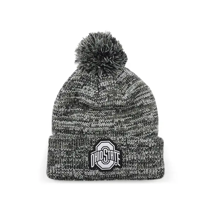 Ohio State B NCAA Cateranns Bonnet à revers NOIR/gris