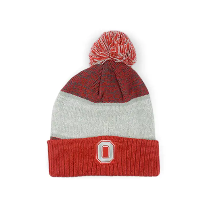 Ohio State Buckeyes NCAA Bonnet Manchette 3 Rouge/Noir