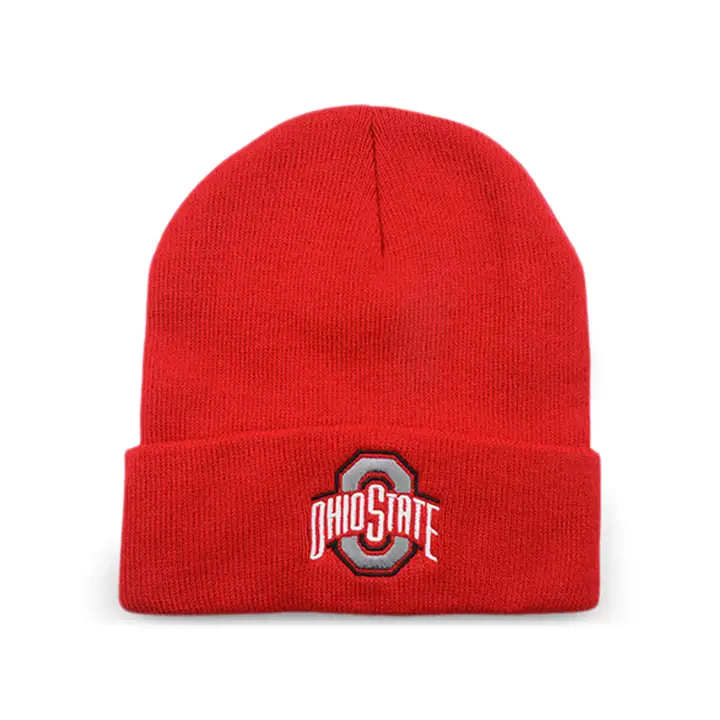 Ohio State Buckeyes NCAA Bonnet à revers Rouge