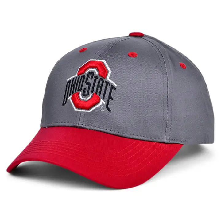 Ohio St B NCAA ENOUGH Ajustable gris/rouge