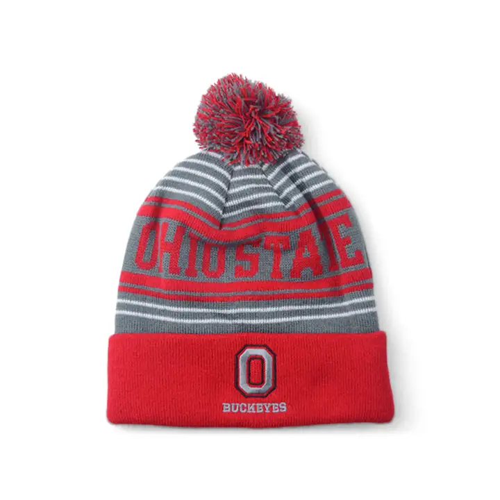 Ohio State Buckeyes NCAA Hydro 2 Bonnet à revers ROUGE/NOIR/BLANC