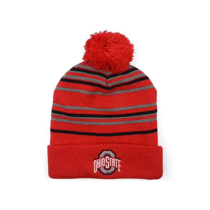 Bonnet tricoté avec revers Ohio State Buckeyes NCAA Matthew ROUGE