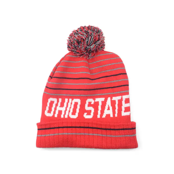 Ohio State Buckeyes NCAA Modish Knit à revers ROUGE