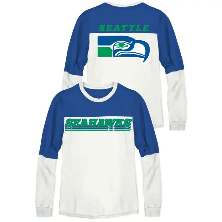 SEAHAWKS NFL Femme Comeback Crew rbl/bbl
