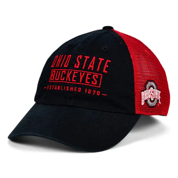 Ohio State Buckeyes NCAA Carré Réglable ROUGE/NOIR