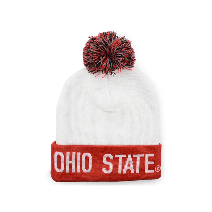 Ohio State Buckeyes NCAA Bonnet à revers Rouge/Noir