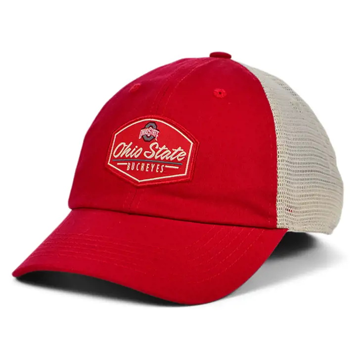 Ohio State Buckeyes NCAA Casquette Ajustable ROUGE/NOIR
