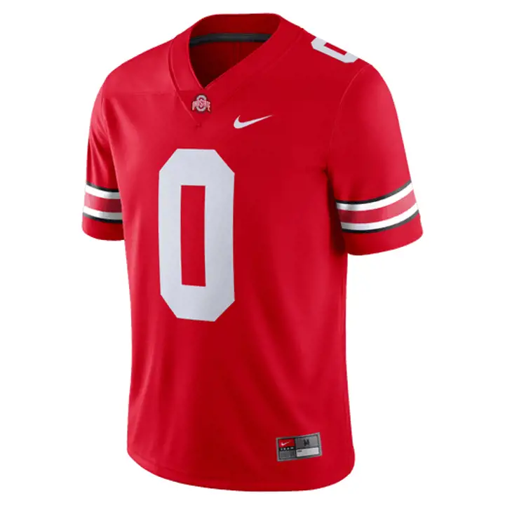 Maillot de match Ohio St B NCAA Block O rouge