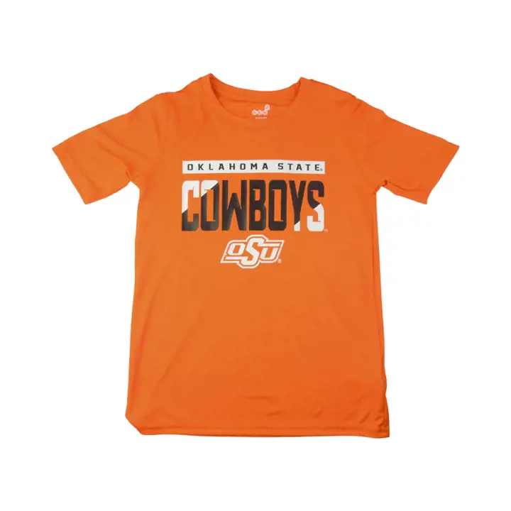 T-shirt ORG Oklahoma State Cowboys NCAA Ground Control pour enfant