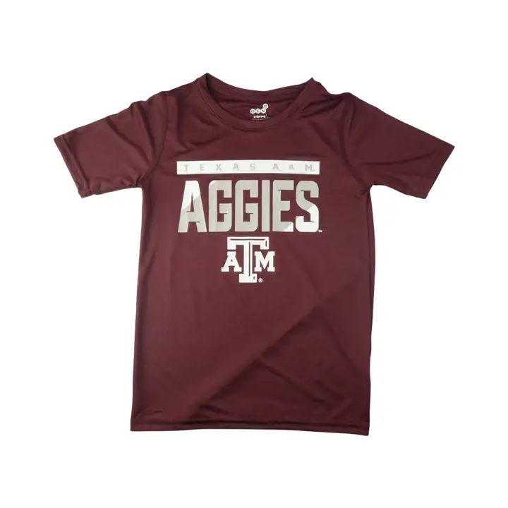 T-shirt Texas A&M Aggies NCAA Youth Engaged DRI TEK 23 MAR