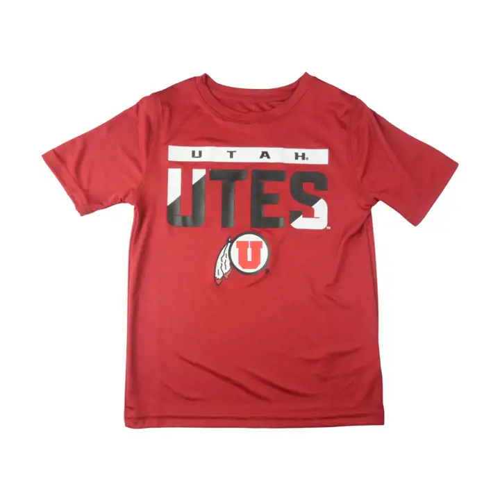 T-shirt « Ground Control » rouge NCAA Utah Utes pour jeune