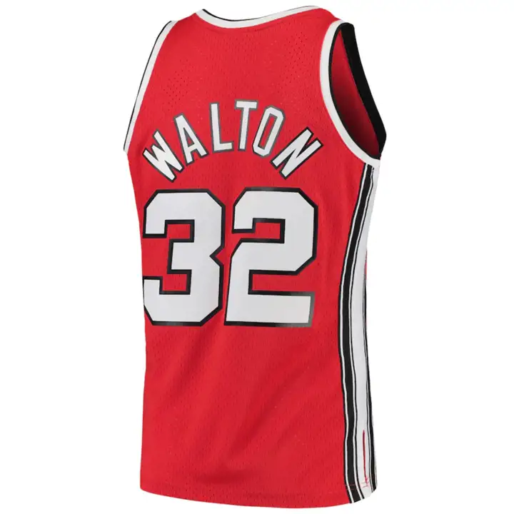 Maillot NBA M&N Swingman Bill Walton des BLAZERS, rouge