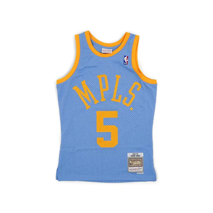 LA LAKERS NBA Maillot M&N Swingman Robert Horry bleu