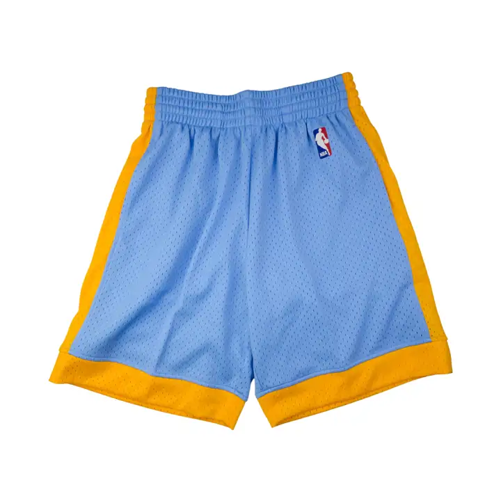 LA LAKERS NBA M&N Swingman Shorts bleu/jau