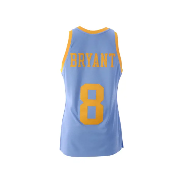MAILLOT AUTHENTIQUE LA LAKERS NBA M&N Kobe Bryant lbl/jaune