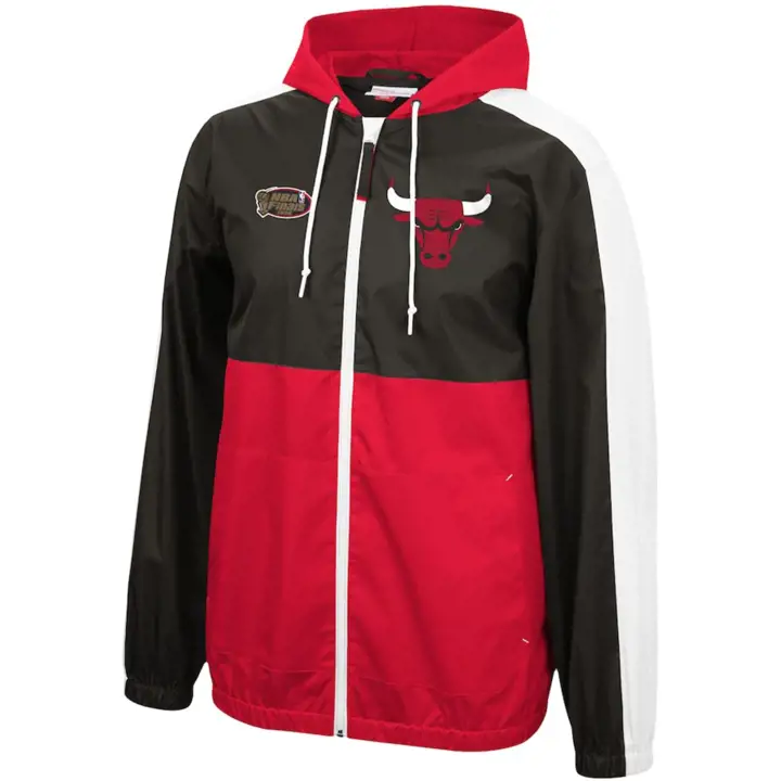Coupe-vent léger Gameday NBA Chicago Bulls 21 NOIR/ROUGE