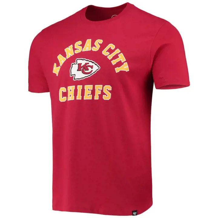 T-shirt rouge Kansas City Chiefs NFL Varsity Arch Super Rival