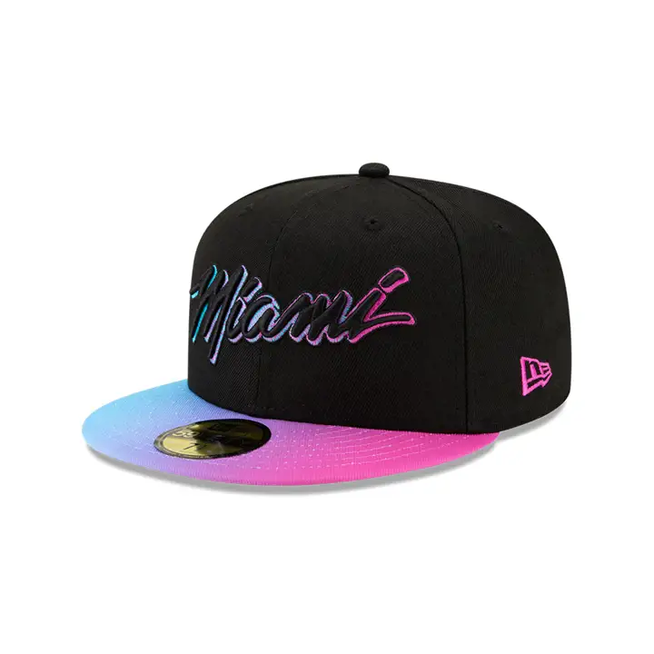 Miami Heat NBA CITY SERIES 20 59FIFTY noir/rose