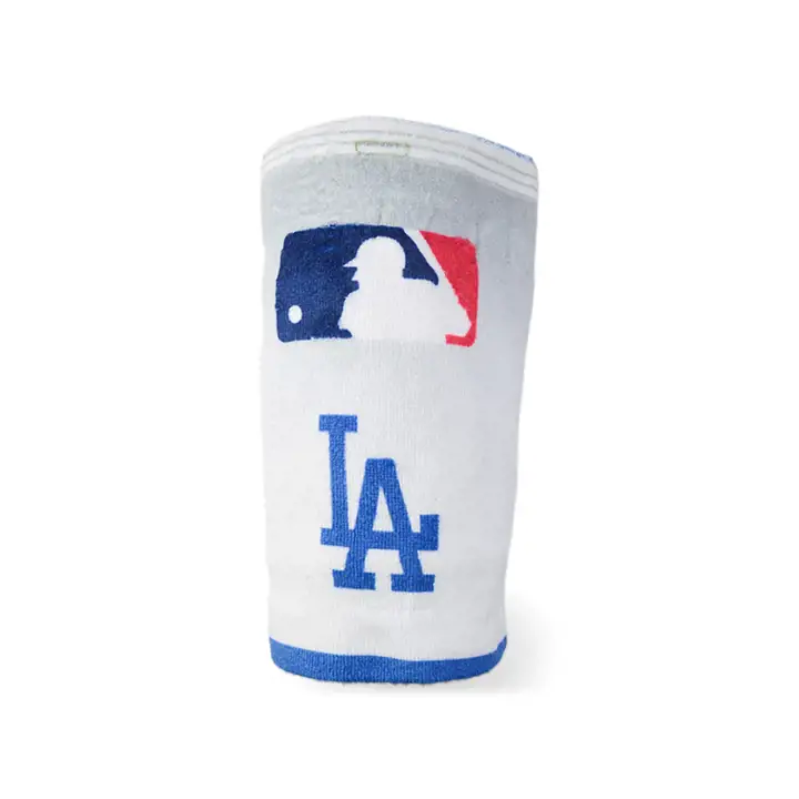 Serviette 32x64 Los Angeles Dodgers avec oreiller intégré noir/blanc