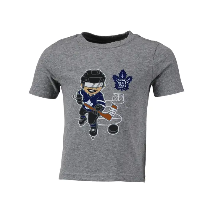 T-shirt Toronto Maple Leafs NHL Infant On the Ice gris