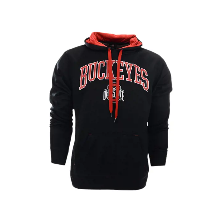 Ohio State Buckeyes NCAA Foundation Sweat à capuche en polyester Noir