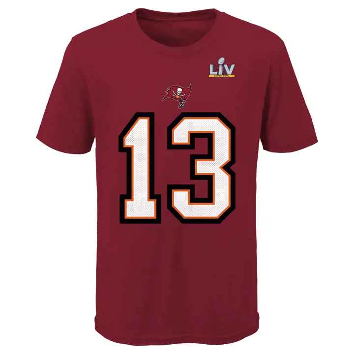 Tampa Bay Buccaneers NFL YOUTH SBLV PATCH N&N T-Shirt 21 Eva
